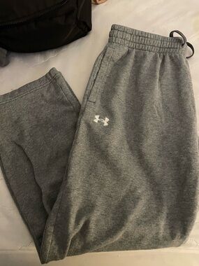 Under Armour Gray Boys' Fleece Joggers